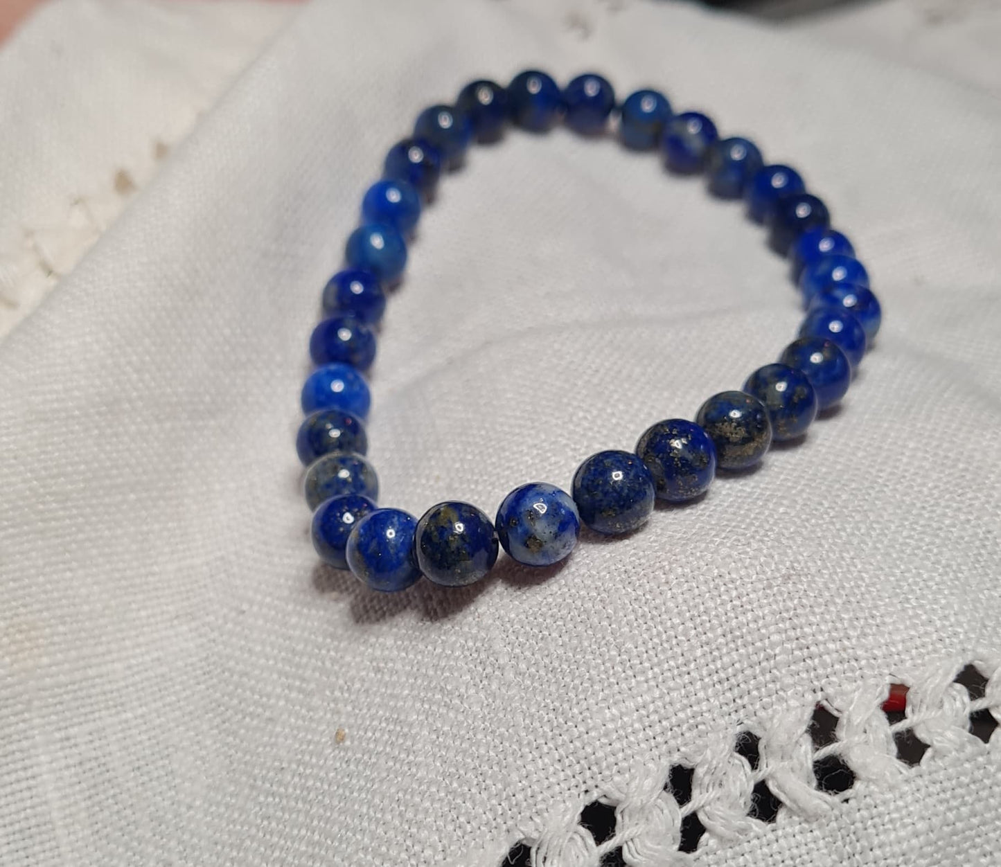 Bracelet en lapis lazuli